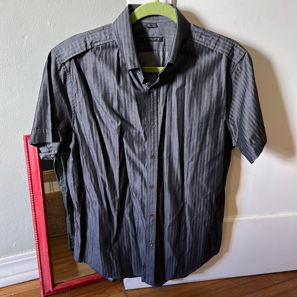 Medium Theory Short Sleeve Button Up Shirt